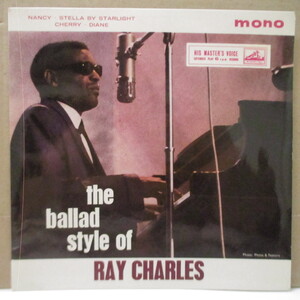 RAY CHARLES-The Ballad Style Of Ray Charles (UK Orig.EP/CFS)