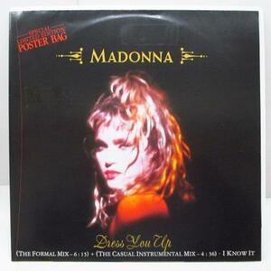 MADONNA-Dress You Up +2 (UK 限定 12/ポスタージャケ)