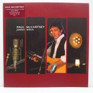 PAUL McCARTNEY-Jenny Wren (EU オリジナル・ワインレッドヴァイナル 7+インナー、Stickered PS)