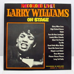 LARRY WILLIAMS-Larry Williams On Stage! (Sweden 60's Re Mono