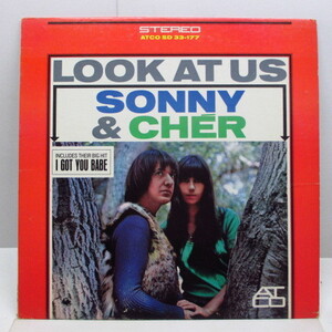 SONNY & CHER-Look At Us (US Orig.Stereo LP)