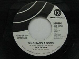 JAN BERRY-Sing Sang A Song