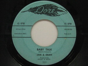 JAN & DEAN-Baby Talk (2nd Press)