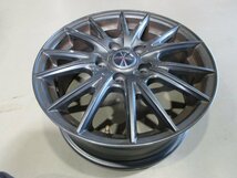 改 Φ 16インチ / 社外アルミホイール / WEDS / VELVA SPORT / ヴェルヴァスポルト / 16X6.5J+53 / 5H / 114.3 / 4本 / 中古_画像8