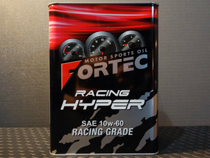 FORTEC RACING HYPER 10W-60 4L缶 化学合成油 北海道 札幌 フォルテック