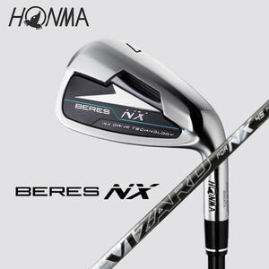 ★☆HONMA　“ BERES NX IRON ”　7～11 × VIZARD for NX 45(R)　新品☆★