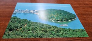 1074　絵葉書　県立公園　浜名湖　舘山寺全景