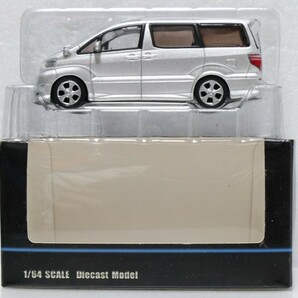 HOTWORKS 1/64 トヨタ アルファード シルバー 銀 ホットワークス Toyota Alphard Silver Hot Works 初代の画像3