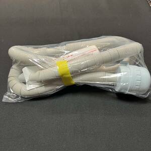 【中古未使用 送料込】『ふろ水用給水ホース 洗濯ホース L字型 長さ約125cm』 ◆S202