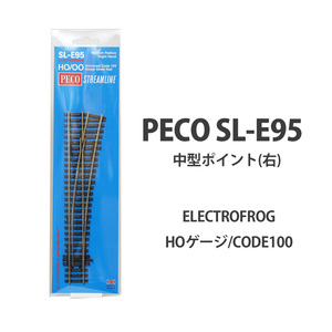 (HO) PECO SL-E95 中型ポイント(右) ELECTROFROG CODE100