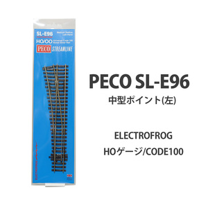 (HO) PECO SL-E96 中型ポイント(左) ELECTROFROG CODE100