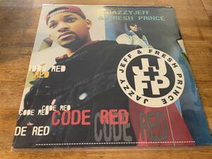 JAZZY JEFF & FRESH PRINCE CODE RED LP UK ORIGINAL PRESS!! 大ネタ使いのHIPHOP CLASSICS!!