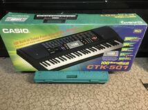 CASIO キーボード ソングバンク CTK-501 カシオ SONG BANK 電子ピアノ_画像1