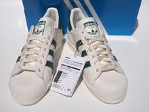 デッド!! US8 1/2 /26.5cm 新品!! 限定 21年 adidas スーパースター 82 白ｘ緑 SUPERSTAR 82 天然皮革_画像3