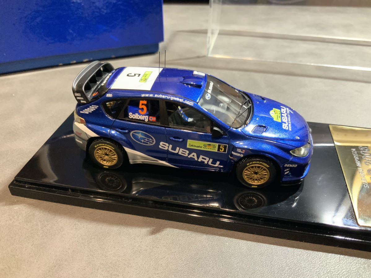 オープニング 大放出セール スバル インプレッサ WRC 2008 No.5 ブルー