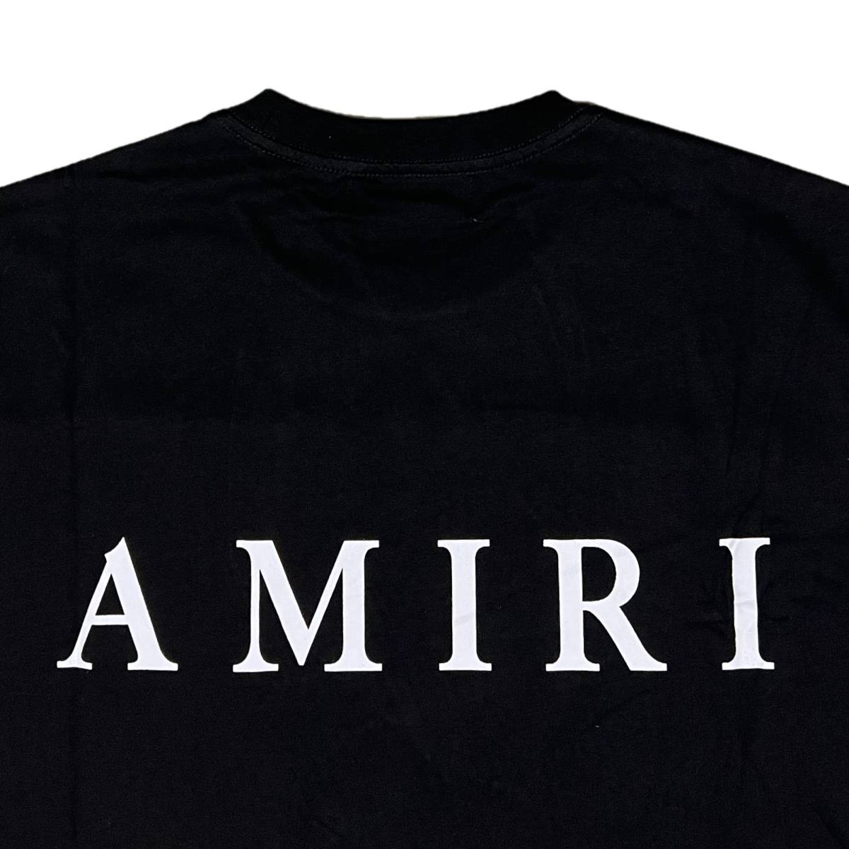 並行輸入品] AMIRI アミリ MA CORE ロゴ 半袖 Tシャツ (ブラック) (XL 