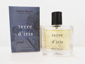 50ml【送料無料】Miller Harris Terre D’iris(ミラーハリス テール ディリス) EDP 