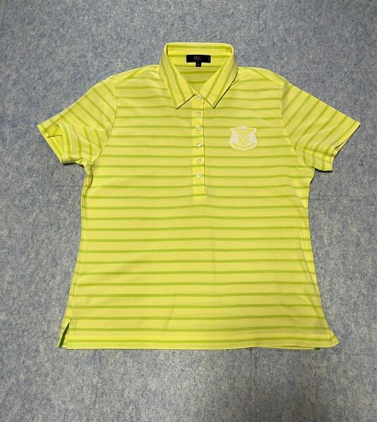 23区ゴルフ レディース　半袖ポロシャツ　サイズ:④ イエロー系