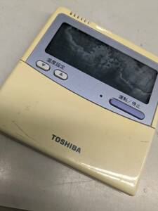 【FB-12-102】TOSHIBA RBC-AMT32 (SX-A4E) 業務用エアコン メインリモコン ワイヤードリモコン 東芝 動作未確認