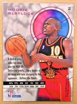 MOOKIE BLAYLOCK (ムーキー・ブレイロック) 1996 SKYBOX E-XL ブラック トレーディングカード 2 【NBA,HAWKS,アトランタホークス】_画像2