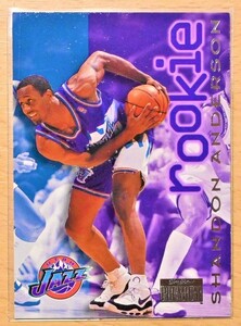 SHANDON ANDERSON (シャンドン・アンダーソン) 1997 SKYBOX NBA HOOPS トレーディングカード 【JAZZ,ユタジャズ】