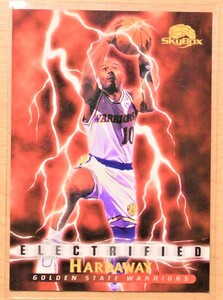 TIM HARDAWAY (ティム・ハーダウェイ) 1996 SKYBOX ELECTRIFIED トレーディングカード 439【NBA,Warriors,ウォリアーズ】