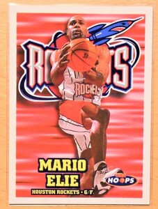 MARIO ELIE (マリオ・エリー) 1997 SKYBOX NBA HOOPS トレーディングカード 【NBA ROCKETS ロケッツ】