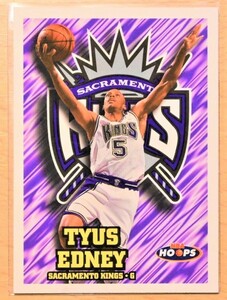 TYUS EDNEY (タイアス・エドニー) 1997 SKYBOX NBA HOOPS トレーディングカード 【KINGS,サクラメントキングス】