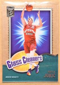 NIKOLA JOKIC (ニコラ・ヨキッチ) 2021-22 ELITE GLASSCLEANERS トレーディングカード 【NBA,デンバーナゲッツ,DENVER NUGGETS】