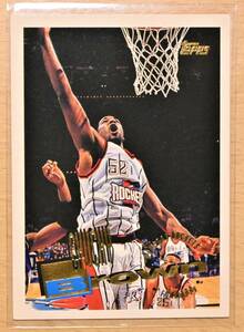 CHUCKY BROWN (チャッキーブラウン) 1996 TOPPS トレーディンカード 185 【NBA,ROCKETS,ヒューストンロケッツ】