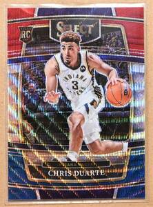 CHRIS DUARTE (クリス・ドゥアルテ) 2021-22 SELECT PRIZM TRI COLOR,ROOKIE ルーキー トレーディングカード 【NBA,ペイサーズ,PACERS】