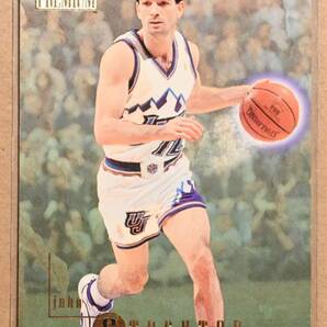 JOHN STOCKTON (ジョン・ストックトン) 1997 SKYBOX PREMIUM トレーディンカード 195 【NBA,ユタジャズ,UTAH JAZZ】の画像1