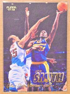 JOE SMITH (ジョー・スミス) 1997 FLEER '97-98 トレーディングカード 【NBA ゴールデンステート・ウォリアーズ Warriors】
