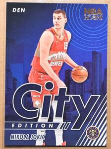 NIKOLA JOKIC (ニコラ・ヨキッチ) 2021-22 NBA HOOPS City EDITION トレーディングカード【デンバー・ナゲッツ,Denver Nuggets】
