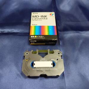 [ не использовался ] ALPS Alps электрический микро dry чернила кассета бумага для желтый MDC-FLCY 1 шт 