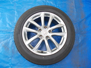 ★中古★スカイライン■V36■225/55Ｒ17 97V■タイヤ、純正アルミホイール1本③