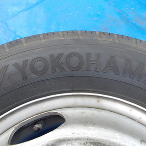 ★中古■2011年/XZU605/デュトロ/ダイナ/トヨエース タイヤ&純正ホイール1本 195/75R15 109/107L LT 12PR T15x5J 1922-①の画像3