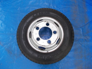 * used #2011 year /XZU605/ Dutro / Dyna / Toyoace tire & original wheel 1 pcs 195/75R15 109/107L LT 12PR T15x5J 1922-④