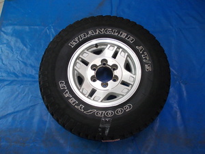 ★中古■トヨタ、ランクル、ハイラックス等タイヤ&トヨタ純正ホイール1本 31×10.50R15 LT　15x7JJ-8 