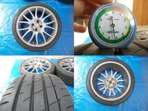 ★中古★フィアット500 アバルト695 595 トリブートフェラーリ■ABA-312142■205/40R17 84Ｗ■タイヤ純正17インチアルミホイール4本SET_画像3