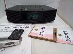 BOSE Wave Radio/CD。　ボーズ・ウェーブレディオCD。　中古、動作品。　おまけ付き。