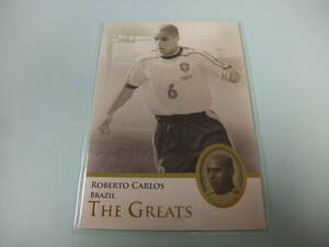 Futera UNIQUE 2013 106 ロベルト・カルロス　ROBERTO CARLOS THE GREATS カード サッカー ブラジル