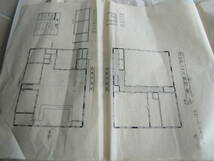 高知山田郵便局局舎　図面　明治43年～昭和12年までの増築・改築、建替えに関する図面集　超希少　研究用に　2403_画像10