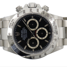 ロレックス ROLEX デイトナ 黒文字盤 P番 16520 ブラック 腕時計 メンズ 中古_画像2