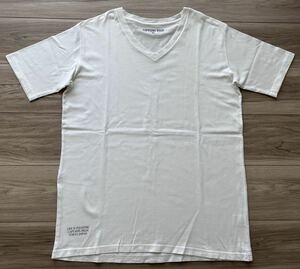 大きいサイズ XL キャプテンズヘルム Vネック Tシャツ ホワイト 日本製　　ハイクオリティー CAPTAINS HELM 半袖 S/S 柳7553
