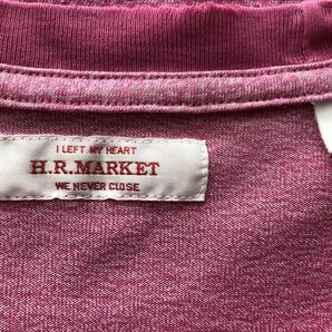 ハリウッドランチマーケット トリム リンガー Tシャツ 霜降りボディ  聖林公司 日本製 ハイクオリティー HOLLYWOOD RANCH MARKET 柳7408の画像3