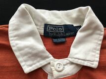 90s USA企画 ポロ バイ ラルフローレン ラガーシャツ ワンポイント　　ラバーボタン 90年代 アメリカ企画 Polo by Ralph Lauren 柳7429_画像4