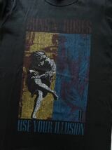 新品 ガンズアンドローゼズ ユーズ・ユア・イリュージョン バンドTシャツ　　Guns N' Roses Use Your Illusion レコジャケTシャツ 柳7597_画像4