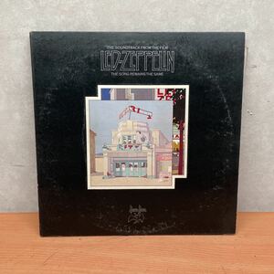 中古LPレコード　レッド・ツェッペリン・ライブ　永遠の詩　(2枚組)