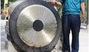 品質保証★ 銅鑼 銅ゴング 伝統の銅ら ドラ 銅ら 60cm アラームドラ 音色が純粋 音大きい 5kg ドラ棚なし